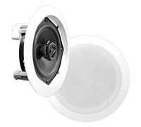 Pyle Altoparlanti a Incasso 16,5 Centimetri, Casse Audio a Due Vie con Woofer e Tweeter in Polimero, Risposta Frequenza 70Hz-20kHz, Speaker Potenza Picco 200 Watt