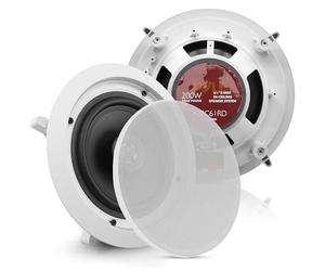 Pyle Altoparlanti a Incasso 16,5 Centimetri, Casse Audio a Due Vie con Woofer e Tweeter in Polimero, Risposta Frequenza 70Hz-20kHz, Speaker Potenza Picco 200 Watt