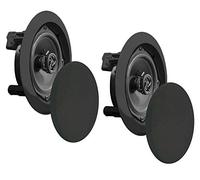 Pyle Altoparlanti a Montaggio a Soffitto o a Muro - Coppia di Altoparlanti Midbass-Woofer 5,25” a 2 Vie con Tweeter in Polimero da 1'', Design Incassato, Gamma di Frequenze 80Hz - 20kHz