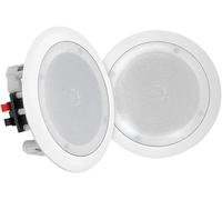 Pyle Altoparlanti a Parete e a Soffitto Bluetooth, Casse Audio 20 cm 250 Watt, Speaker Stereo da Incasso 2 Vie per Casa e Ufficio, Bianchi, Set di 2