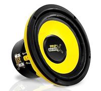 Pyle Altoparlanti Auto Woofer 16,5 Centimetri, Casse Audio 300 Watt Potenza Picco, 4 Ohm Impedenza, Risposta Frequenza 60-20KHz per Stereo Auto, Giallo