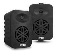 Pyle Altoparlanti, Casse Audio, Speaker Interno Esterno 300 Watt Coppia 2-Vie Impermeabili 10 cm con Tweeter 1,3 cm per Casa, Barca, Patio, Piscina