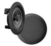 Pyle Altoparlanti da Incasso 16,5 cm 2 Vie a Filo, Casse Audio a Parete/Soffitto, Speaker da Incasso a Filo Nero per Ufficio, Casa, Cucina, Soggiorno, Home Cinema, Coppia