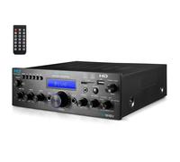 Pyle Amplificatore Audio Stereo Bluetooth Wireless per Casa, Amplificatore Multi
