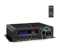 Pyle Amplificatore HiFi, 100 W con Bluetooth, ricevitore a 5.1 canali | HDMI, AUX, antenna FM, connettore subwoofer, 4 ingressi, per home theater, TV e musica