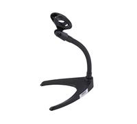 Pyle Asta Microfono, Braccio Microfono Flessibile 20,8 cm e Base a U Solida, Asta Microfono Scrivania, Supporto Universale Perfetto per Tavolo o Banco