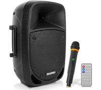 Pyle Cassa Bluetooth 800 Watt, Karaoke, Subwoofer 20 centimetri, Microfono UHF, Luci LED, Batteria Ricaricabile, Altoparlante Bluetooth MP3/USB/SD