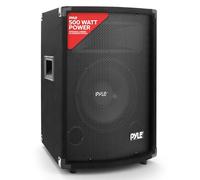 Pyle Cassa Portatile Passiva PA, Speaker da 500 Watt per Esterni, Woofer da 25,4 cm, Bobina Kapton da 3,8 cm, Super Horn 10,2 x 25,4 cm per Medi e Alti, per Campeggio e Festa