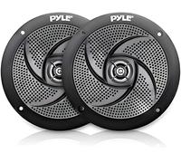 Pyle Casse Audio Marine, Altoparlanti Auto da 16,5 cm, Speaker Stereo da Esterno Impermeabili e Resistenti alle Intemperie, 2 Vie, 240 Watt, Design Sottile a Basso Profilo, 1 Coppia, Nero