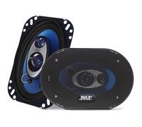 Pyle Casse Auto, Altoparlante Stereo 3 Vie, Audio Triaxiale 240 Watt per Coppia con Impedenza 4 Ohm e Tweeter a Piezo da 19 Millimetri