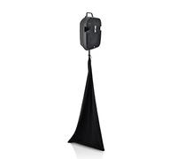 Pyle Copertura universale per altoparlante Dj Light Speaker Gonna, copertura con elastico Lycra Spandex - Cinghie in velcro, borsa - per uso sul palco/evento PSCRIM3B, nero