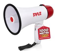 Pyle Megafono PA Bullhorn, Megafono Portatile 20 Watt e Controllo Volume Regolab