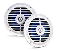 Pyle PLMR57W - Cassa stereo da 13,3 cm, a doppio cono, a tenuta stagna