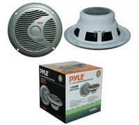 PYLE PLMR60S Altoparlanti a doppio cono silver da 18 cm 150 watt max barca mare