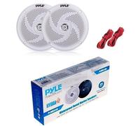PYLE PLMRS4W altoparlanti bianchi impermeabili 4" 10 cm 100 watt max barca