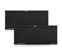 COPPIA DI CASSE CON 6 TWEETER ULTRA SLIM 4 OHM 100 WATT RMS PYLE PLTWVS MULTIUSO