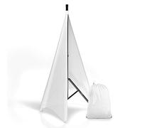 Pyle PSCRIM2W - Supporto universale per treppiedi per gonna, colore: Bianco