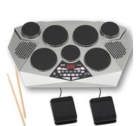 Pyle PTED06 Nero batteria acustica - Strumento a percussione (nero, elettrico, 383 mm, 618 mm, 130 mm, 3,38 kg)