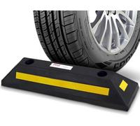 Pyle Rampa per Marciapiede per Garage, per Veicoli, per Sicurezza di Parcheggio, 1 Pezzo, in Gomma Resistente, per Parcheggio, Vialetto, per Auto, Furgoni, Camion, Pneumatici, Blocco Guida, Nero