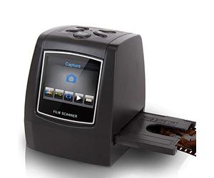 Pyle Scanner per pellicole e diapositive Scanner per diapositive digitali, convertitore di immagini, compatibile con pellicola W/Super-8, pellicola da 126 kpk, converte diapositive e negativi da 35 mm