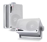 Pyle Set di Altoparlanti a 3 Vie Impermeabili da 8,89 Centimetri, Speaker da 200 Watt in Robusto ABS, Casse Audio per Uso Interno ed Esterno, Barca, Piscina, Patio