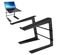 Pyle Supporto per computer portatile, regolabile in altezza, ergonomico, compatibile con computer portatile Dell, MacBook Air, Pro, Samsung e qualsiasi peso fino a 3,6 kg