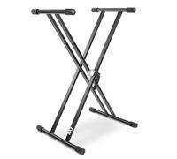 Pyle Usa Supporto Elettronico per Tastiera Digitale - Supporto per Tastiera Pianoforte, Altezza Regolabile (PKSTX5)