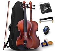 Pyle, Violino a 4 corde in compensato per studenti con kit di accessori incluso (PGVILN20.3)