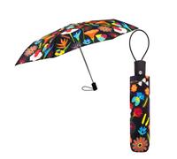 Pylones - Ombrello pieghevole automatico - Giardino Fiorito, Large