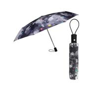 Pylones, Ombrello pieghevole automatico - Pallet nero, Nero , Medium