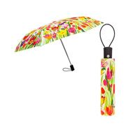 Pylones, Ombrello pieghevole - Ombrello Tulipani, multicolore
