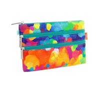 Pylones, pochette a 3 cerniere, 20 x 13 x 1 cm, in poliestere