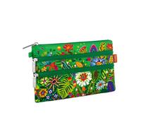 Pylones - Pochette a 3 zip - Zip It - Songia primaverile, Verde