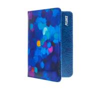 Pylones, Protezione passaporto / porta passaporto - Viaggi - Blue Palette - 9,5 x 13,5 cm Tessuto rivestito, blu, 13,5 x 9,5 cm, Classico