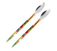 Pylones PYLONES Posate per insalata Pittura da laboratorio d'artista