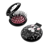 Pylones - Spazzola per capelli a specchio 2 in 1 - Lady Retro - Bulldog