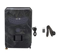 Pyltha Fototrappola 1080P 4G con SIM, Telecamera IP Wireless Esterna, Scatto Rapido 0.8s, Impermeabile IP56, Batterie AA/DC5V, Caccia & Sorveglianza Fauna Selvatica