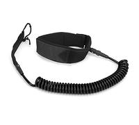 Pyltha Surf Foot Rope in TPU Elastico - Cinturino di Sicurezza per Tavola da Surf, Alta Elasticità e Comfort - Cintura Tracolla Resistente all’Acqua Salata, Uso su Spiaggia e Mare (Nera)