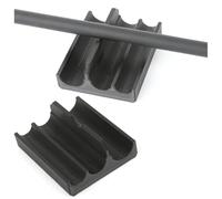 PYMUST 1 supporto per bilancia per tiro con l'arco, in plastica PLA, albero di rilevamento del centro di gravità, tiro, caccia, strumento di prova di bersaglio (nero)