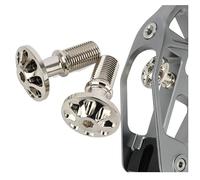 PYMUST 1pc Competizione Arco Ricurvo Riser Vite ad Alta Resistenza 7075 Lega di Alluminio per Tiro con l'Arco Sport All'aperto Tiro Pratica Accessori da Caccia (Argento)