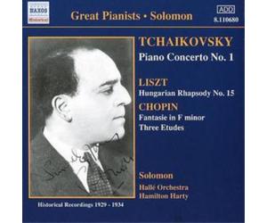 Pyotr Il'yich Tchaikov Piano Concerto No. 1 (Solomon, Halle Orchestra, Har (CD)