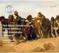Leonid Kogan; Boston Symphony Orchestra; Pierre Monteux - Pjotr Iljitsch Tschaikowsky: Sinfonie Pathetique; Aram Khachaturian: Violinkonzert