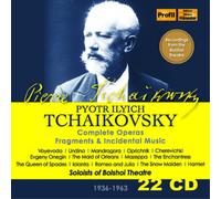 Pyotr Il'yich Tchaikovs Tchaikovsky: Complete Operas/Fragments & Incidental Mus