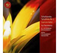 Pyotr Il'yich Tchaikovsk Symphony No. 5/capriccio Italien (Temirkanov, Rpo (CD)