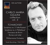 PYOTR ILYICH TCHAIKOVSKY Carlo Maria Giulini Collection 3 (CD)