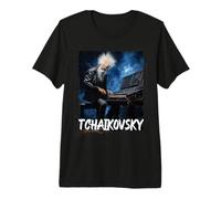 Pyotr Ilyich Tchaikovsky Compositore di Musica Classica Maglietta Premium