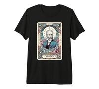 Pyotr Ilyich Tchaikovsky Compositore Pianista Maglietta Premium