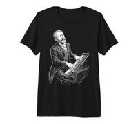 Pyotr Ilyich Tchaikovsky Compositore Pianista Maglietta Premium