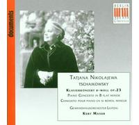 Pyotr Il'yich Tchaikovsky - Piano Concerto in B Flat (Nikolaieva, Leipzig Gewanhaus Or) by Pyotr Il'yich Tchaikovsky (1993-09-02)