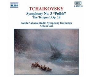 Pyotr Il'yich Tchaikovsky SYMPHONY NO. 3 the TEMPEST (CD) Album